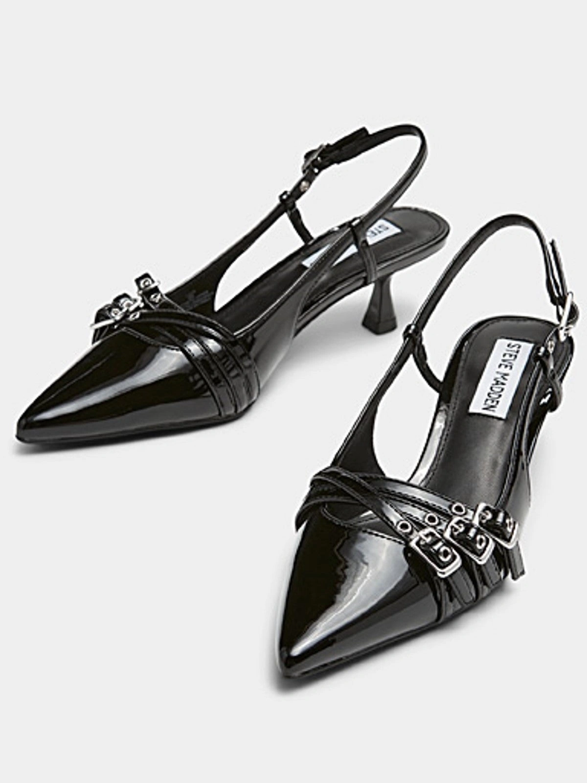 Loca Slingbacks STEVE MADDEN: Kitten Heels with a Wild Side